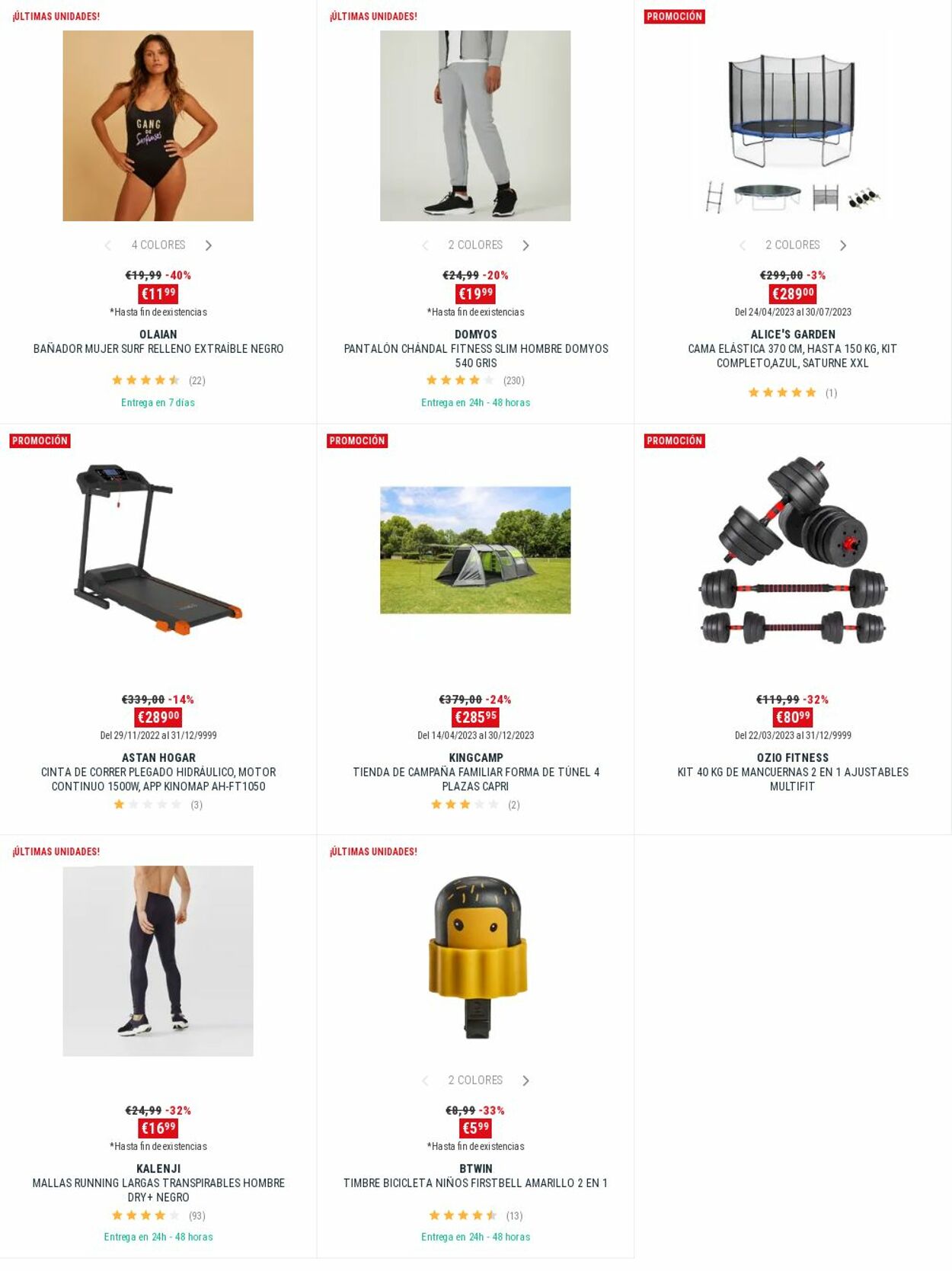 Folleto Decathlon 11.05.2023 - 24.05.2023