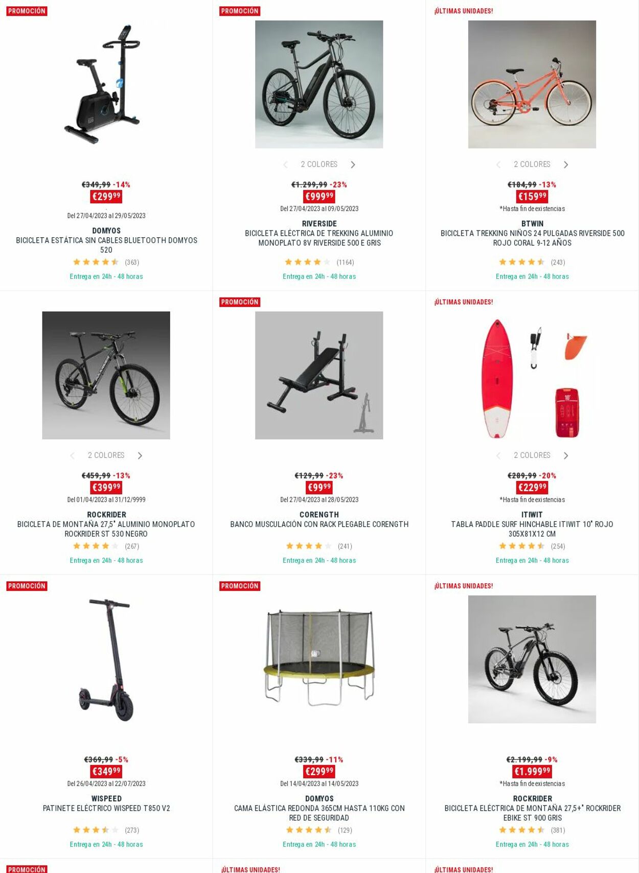 Folleto Decathlon 11.05.2023 - 24.05.2023