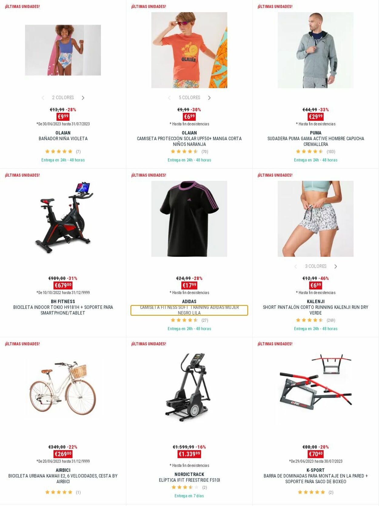 Folleto Decathlon 24.07.2023 - 30.07.2023