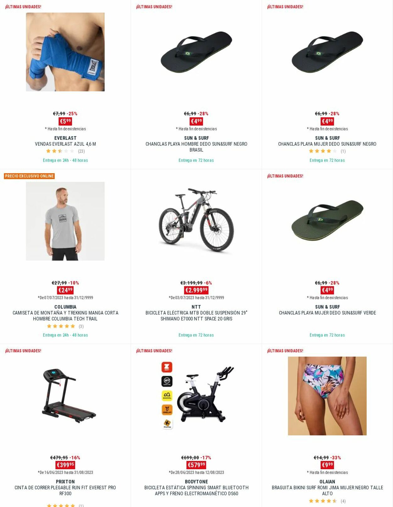 Folleto Decathlon 24.07.2023 - 30.07.2023