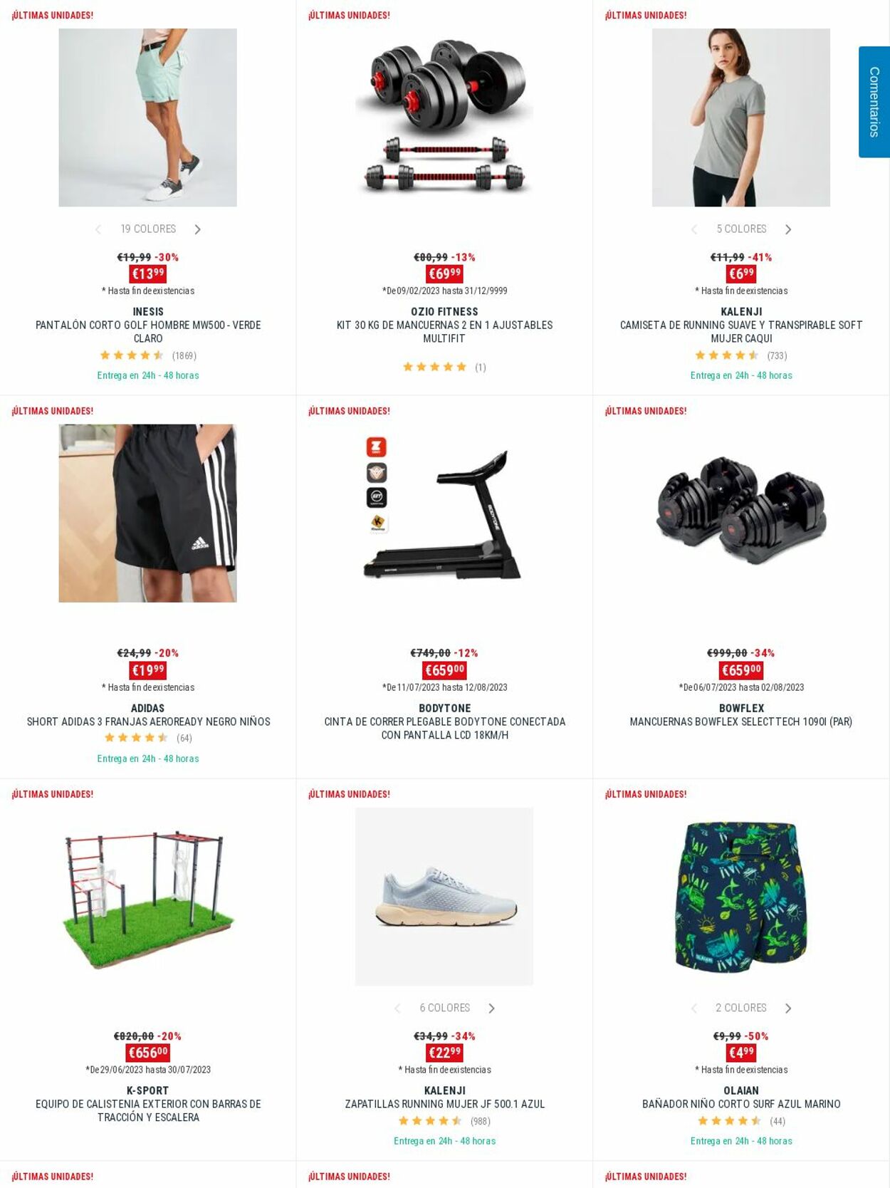 Folleto Decathlon 24.07.2023 - 30.07.2023