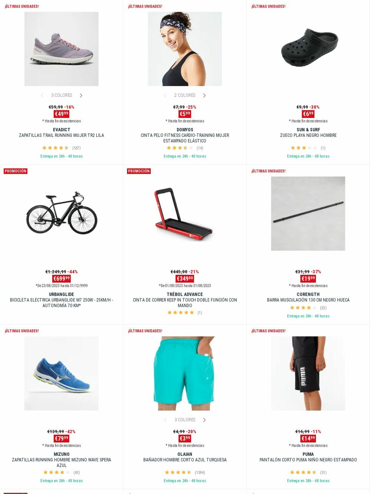 Folleto Decathlon 28.08.2023 - 06.09.2023