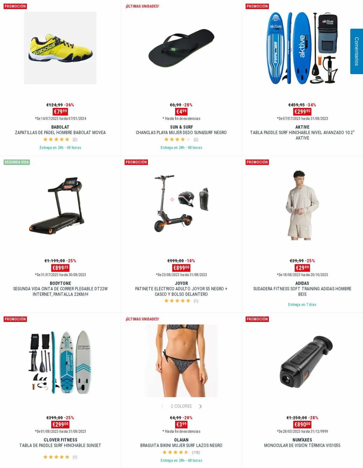 Folleto Decathlon 28.08.2023 - 06.09.2023