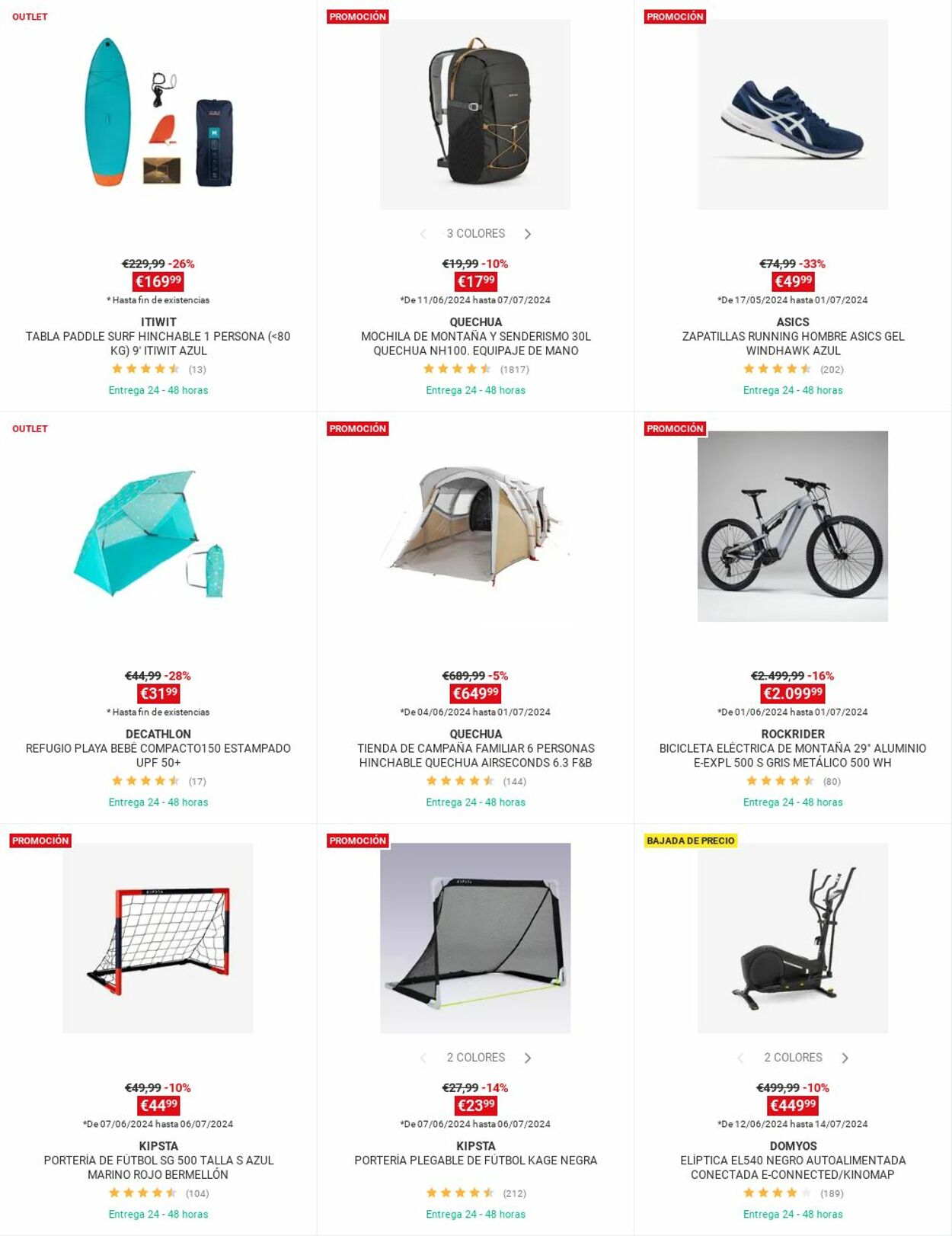 Folleto Decathlon 17.06.2024 - 01.07.2024