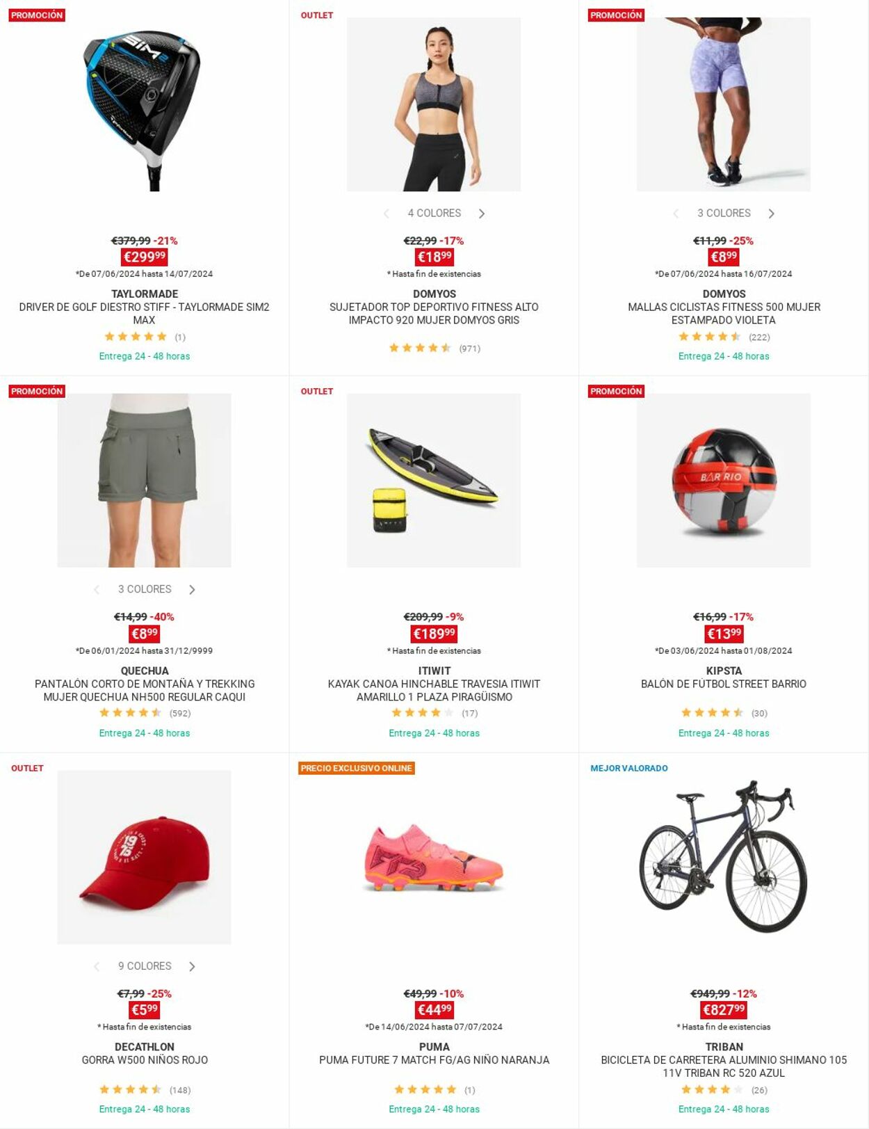 Folleto Decathlon 17.06.2024 - 01.07.2024