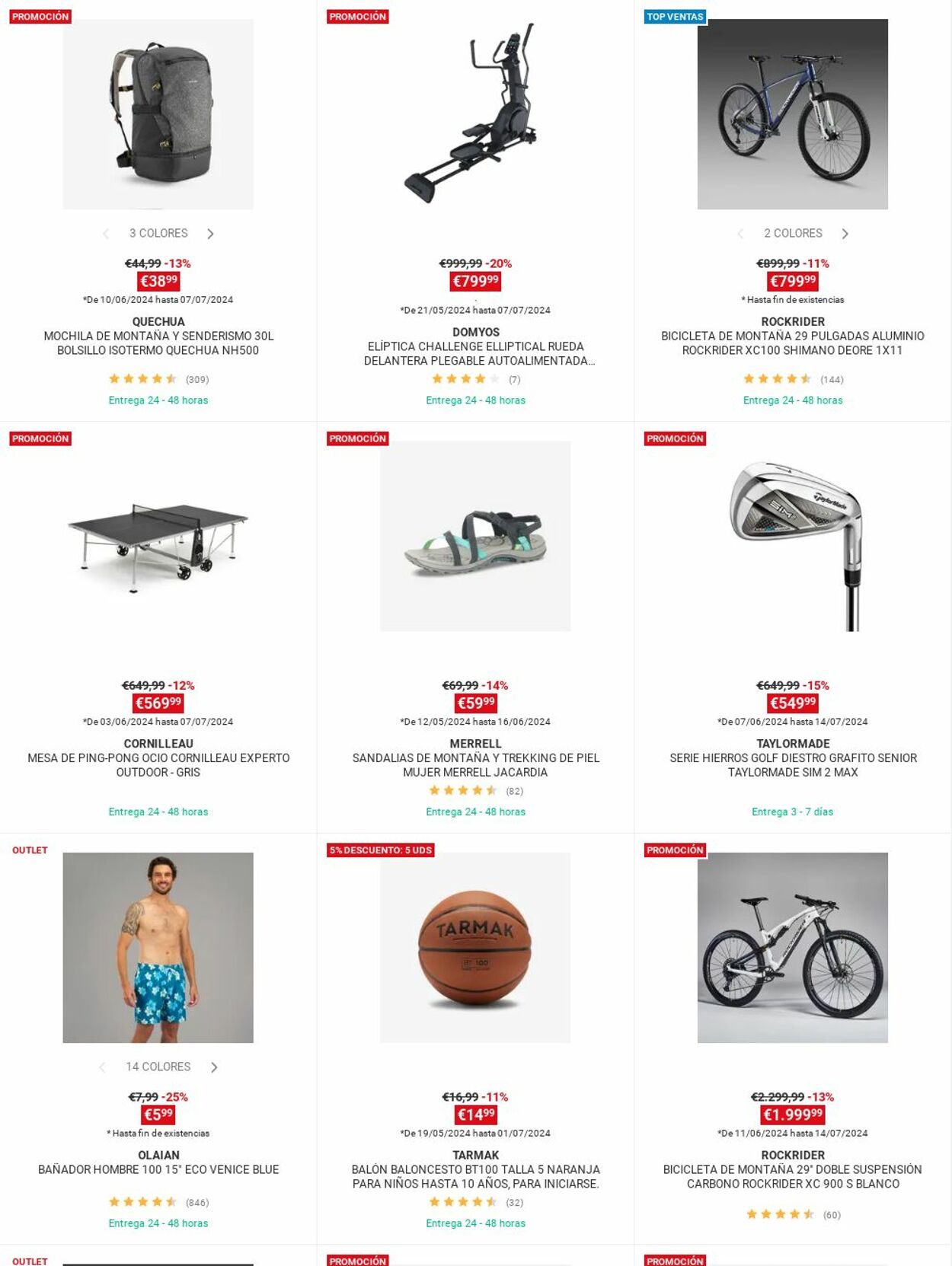 Folleto Decathlon 17.06.2024 - 01.07.2024