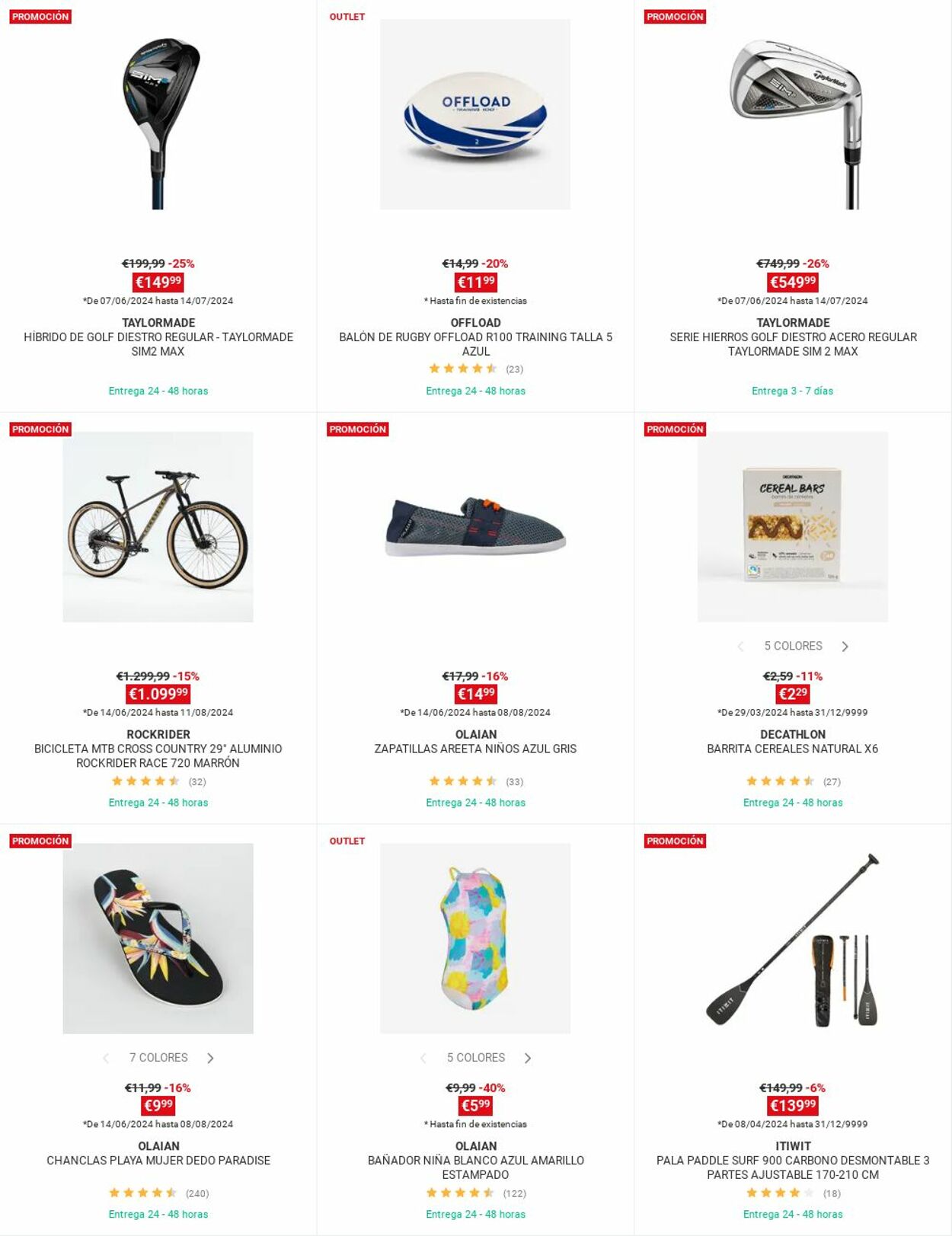 Folleto Decathlon 17.06.2024 - 01.07.2024