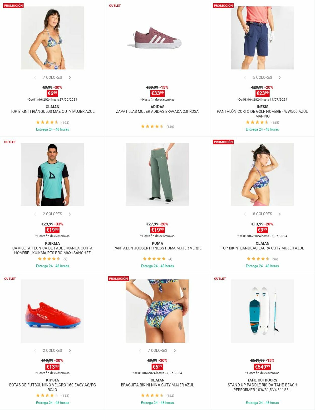 Folleto Decathlon 17.06.2024 - 01.07.2024