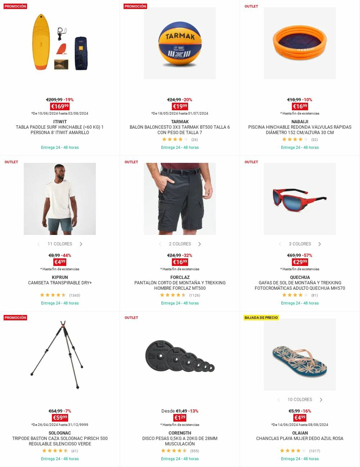 Folleto Decathlon 17.06.2024 - 01.07.2024