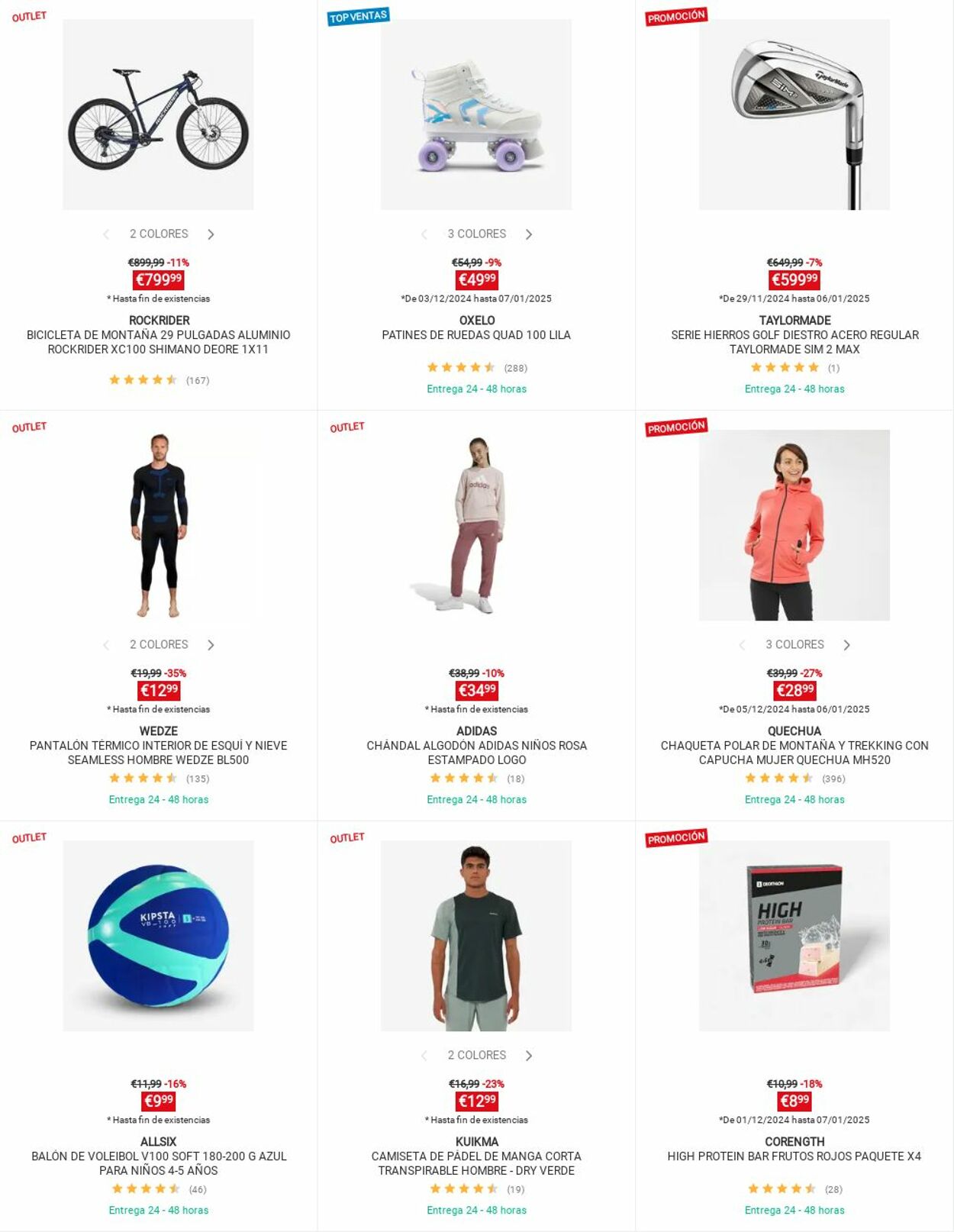 Folleto Decathlon 02.12.2024 - 08.12.2024