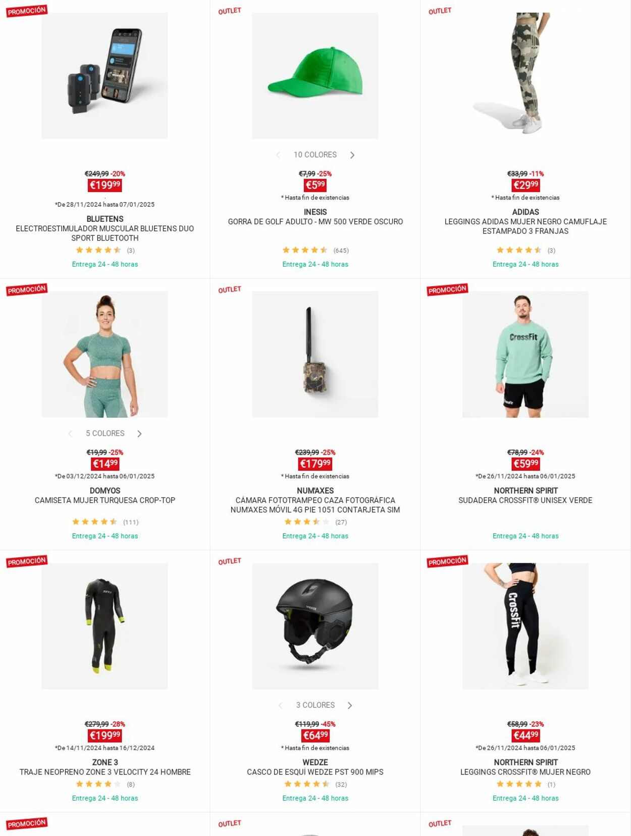 Folleto Decathlon 02.12.2024 - 08.12.2024