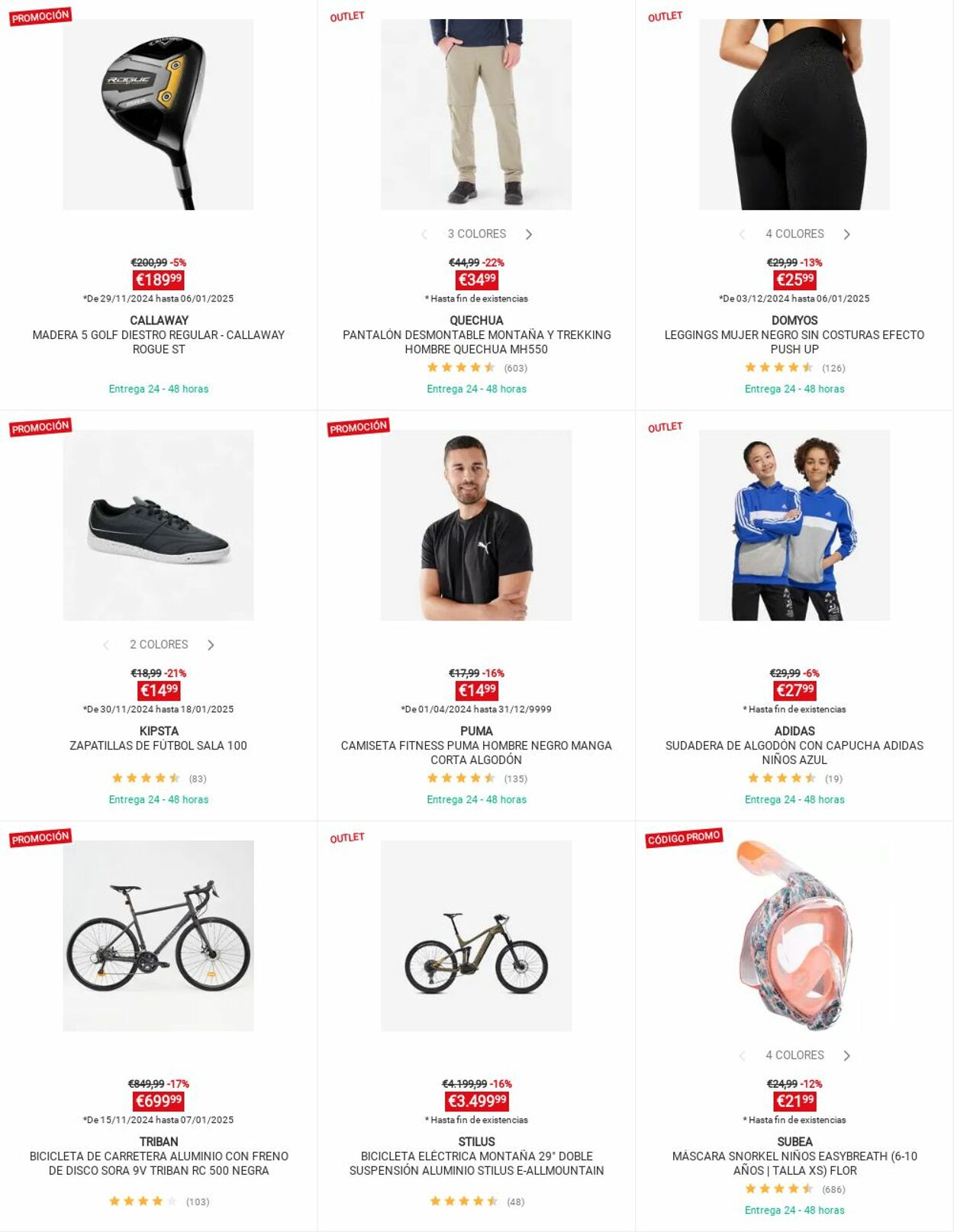 Folleto Decathlon 02.12.2024 - 08.12.2024