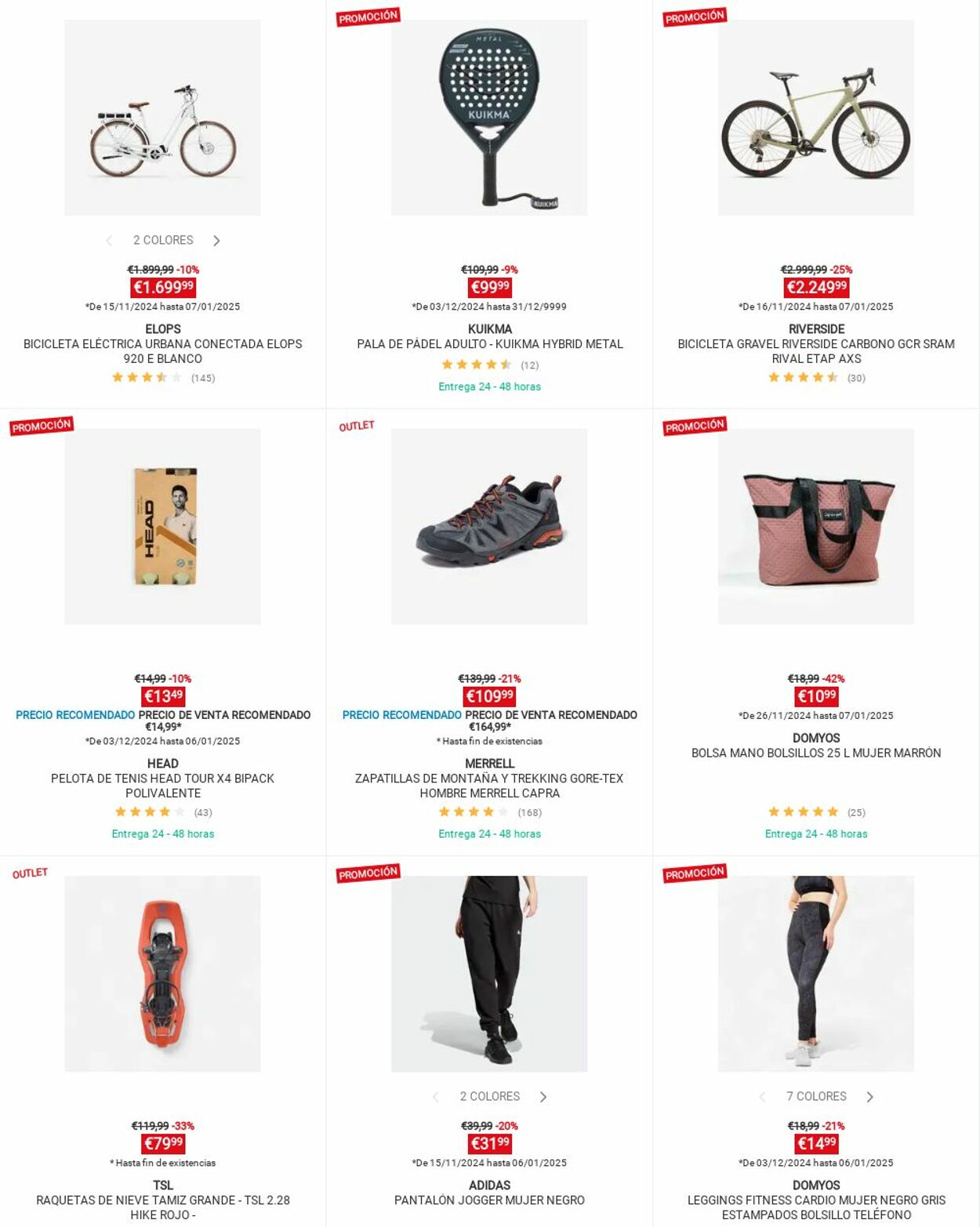 Folleto Decathlon 02.12.2024 - 08.12.2024