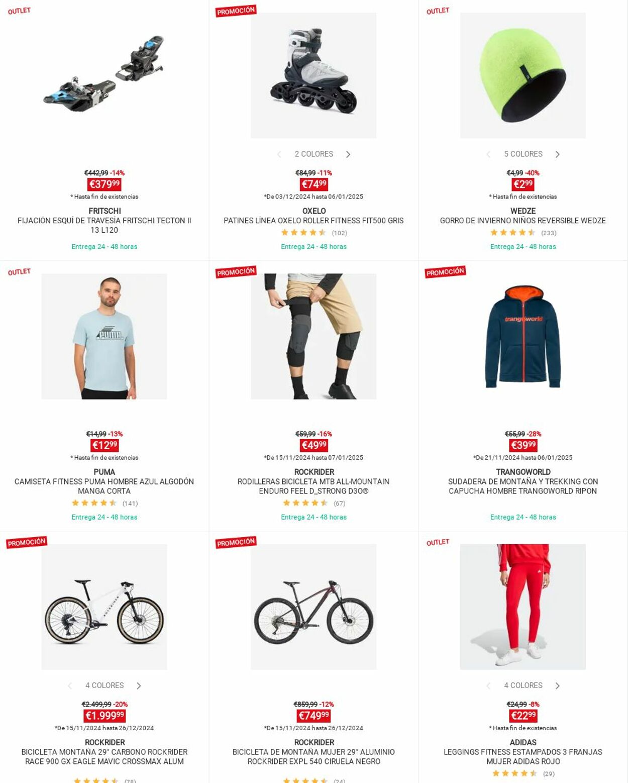 Folleto Decathlon 02.12.2024 - 08.12.2024