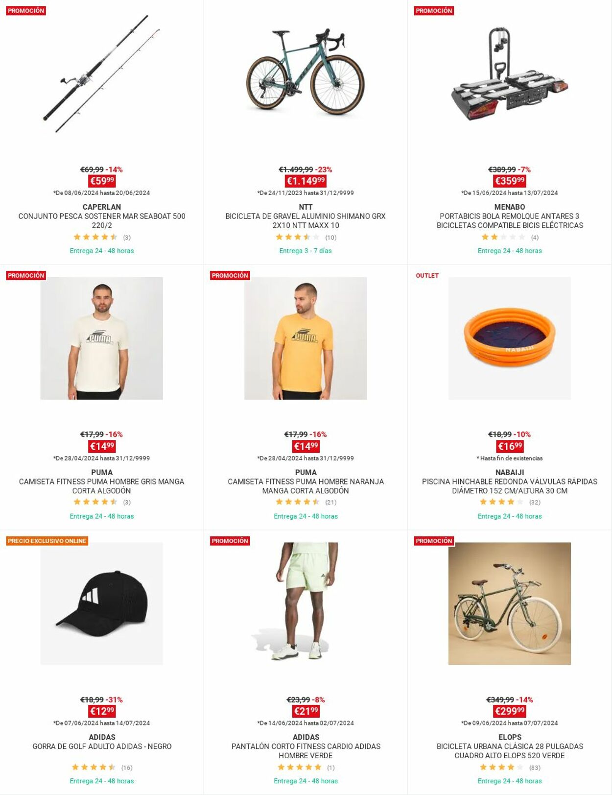 Folleto Decathlon 17.06.2024 - 30.06.2024