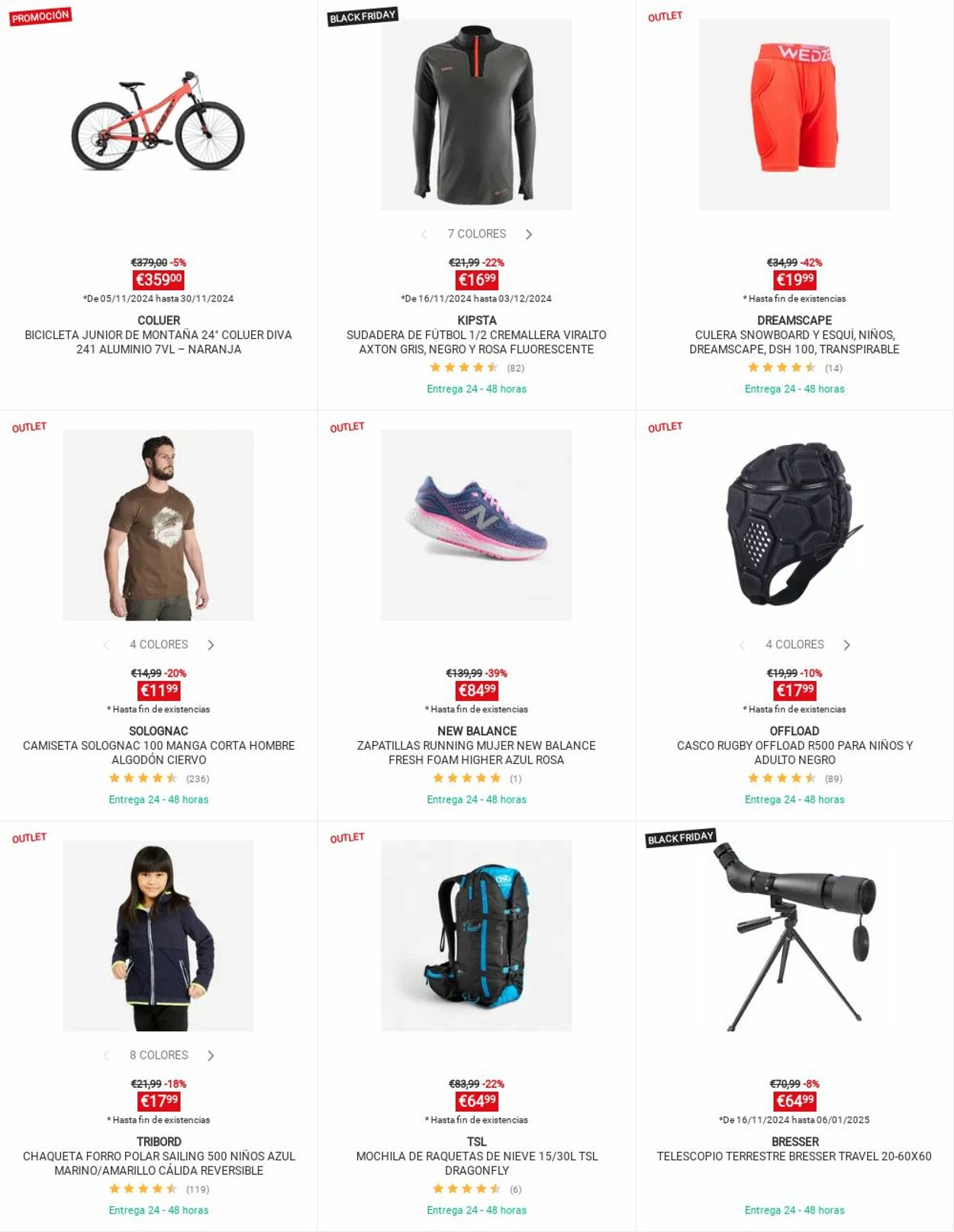 Folleto Decathlon 25.11.2024 - 01.12.2024