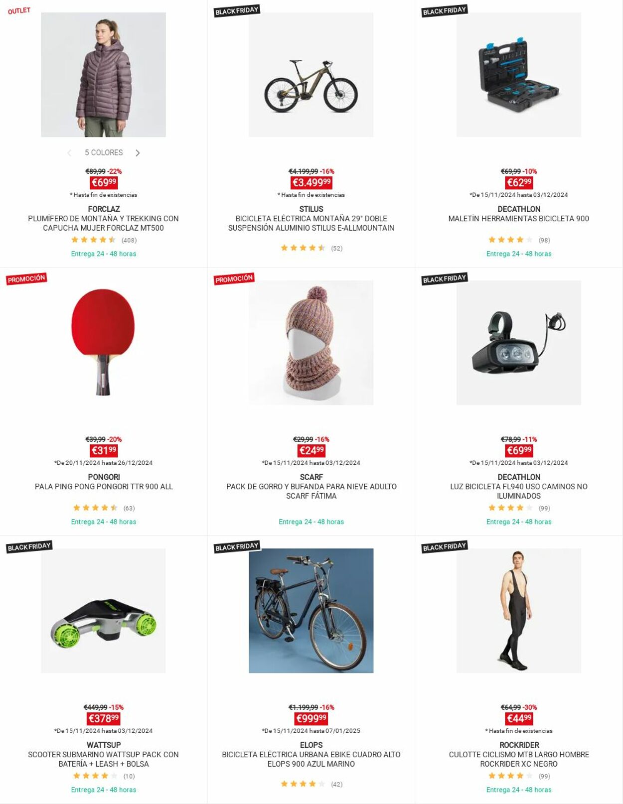 Folleto Decathlon 25.11.2024 - 01.12.2024