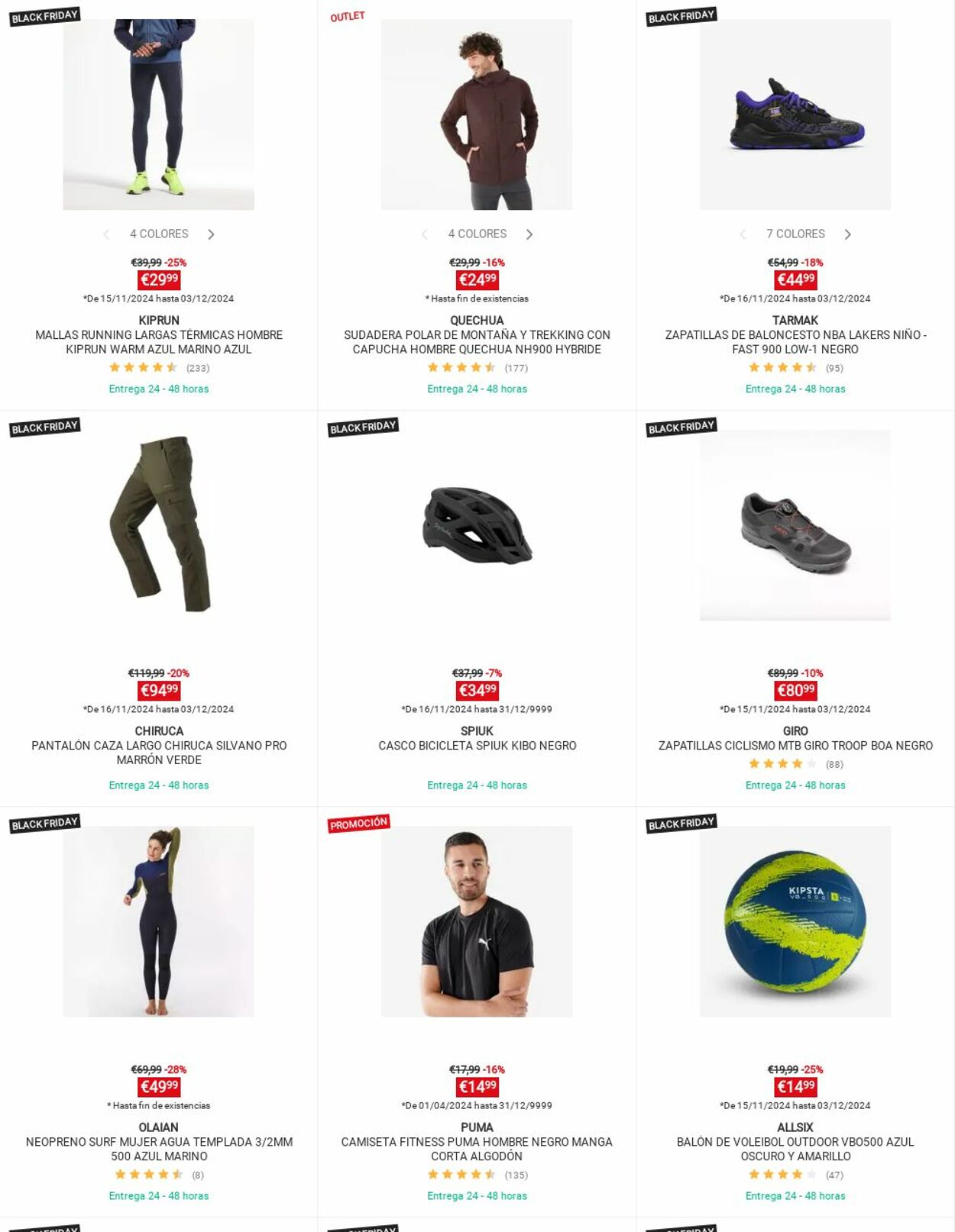 Folleto Decathlon 25.11.2024 - 01.12.2024