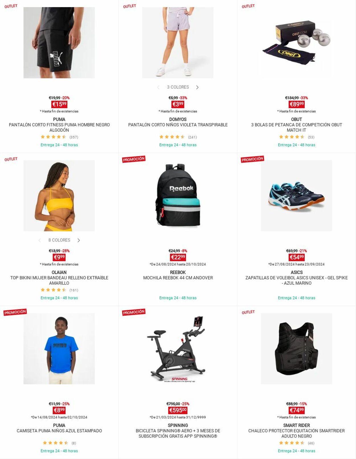 Folleto Decathlon 26.08.2024 - 01.09.2024