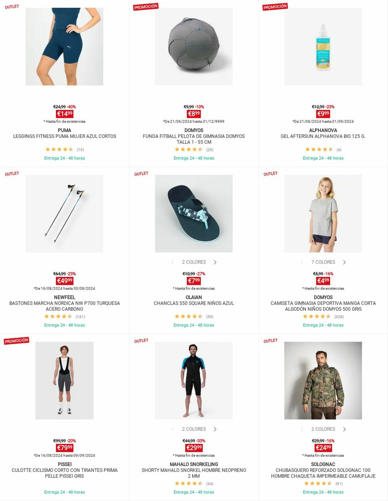 Folleto Decathlon 26.08.2024 - 01.09.2024