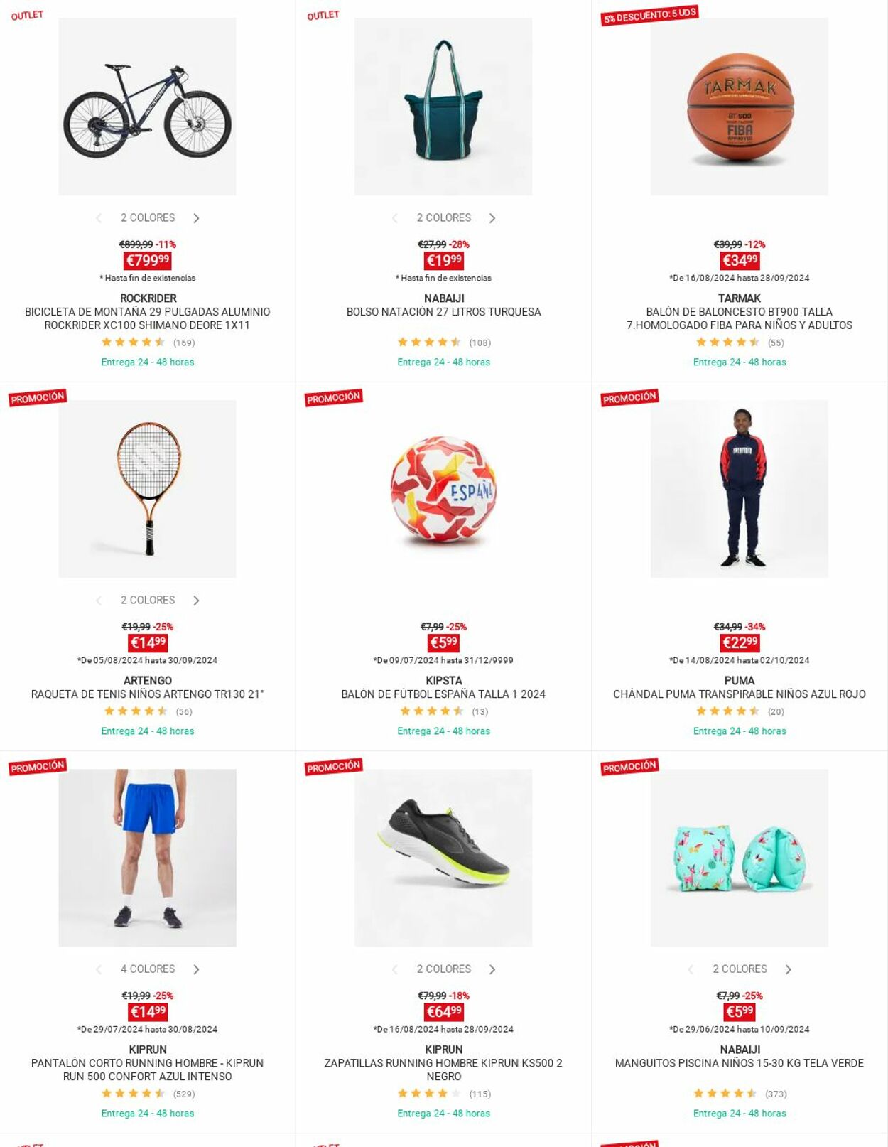 Folleto Decathlon 26.08.2024 - 01.09.2024