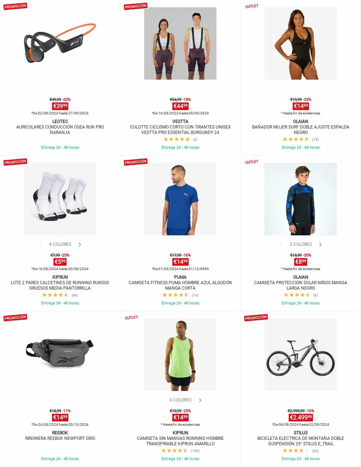 Folleto Decathlon 26.08.2024 - 01.09.2024