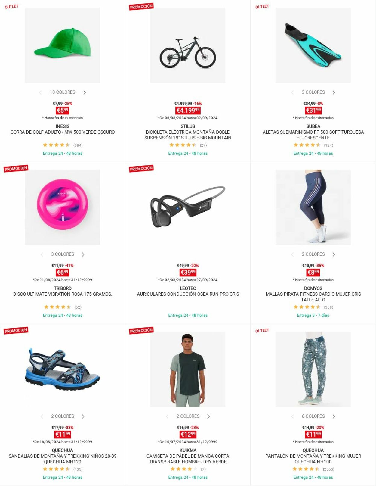 Folleto Decathlon 26.08.2024 - 01.09.2024