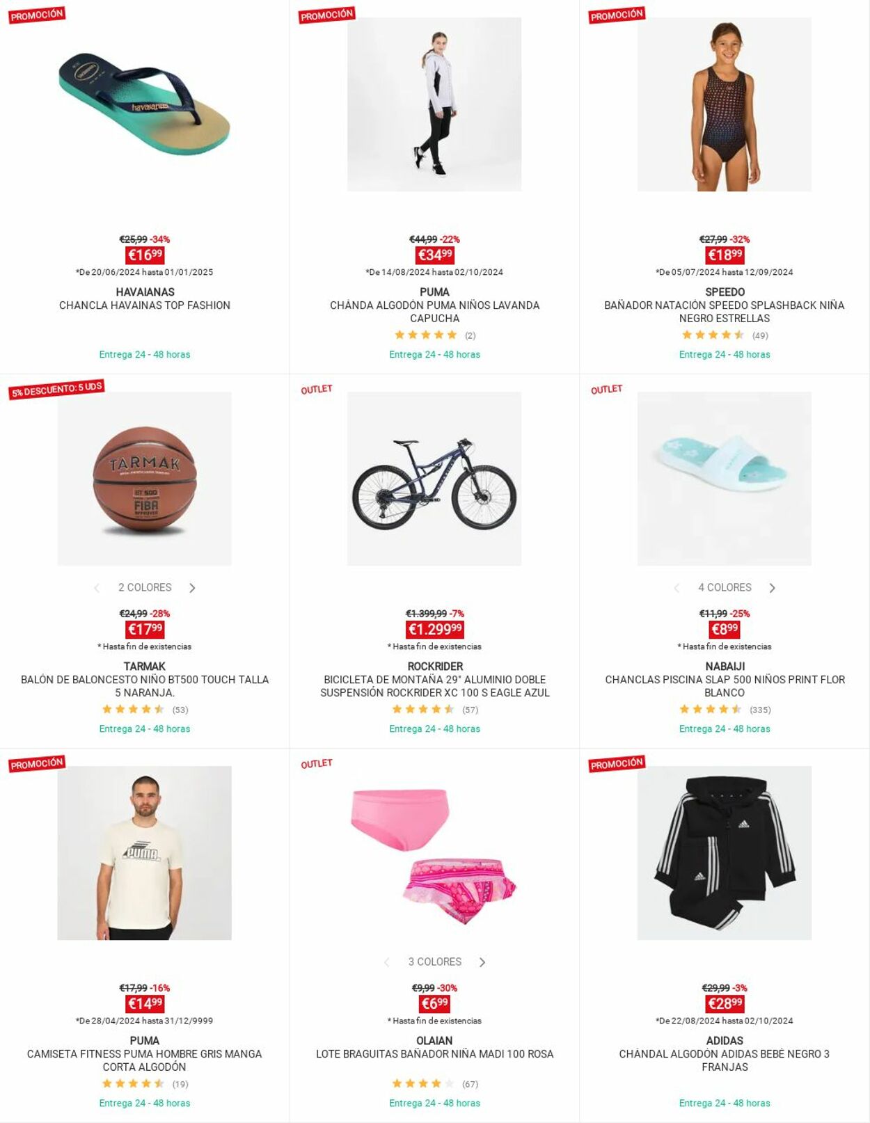 Folleto Decathlon 26.08.2024 - 01.09.2024