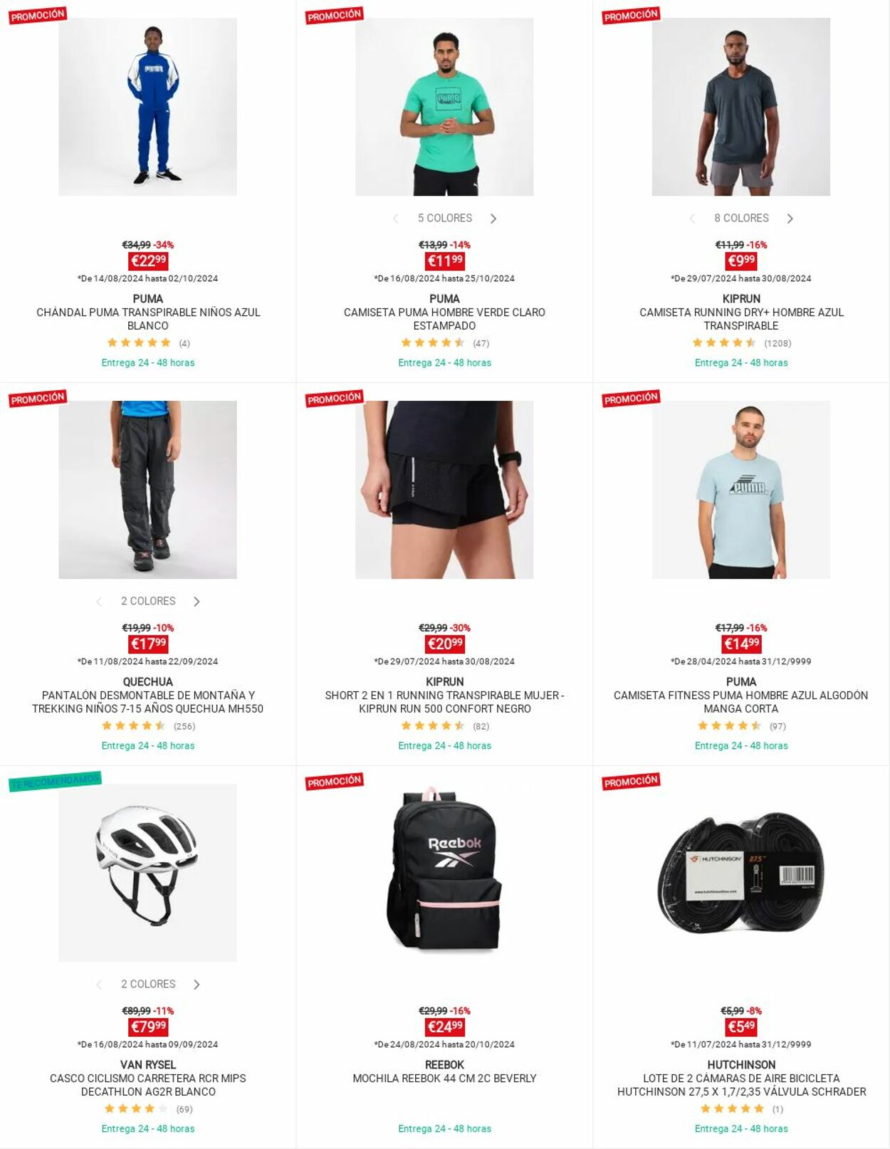 Folleto Decathlon 26.08.2024 - 01.09.2024