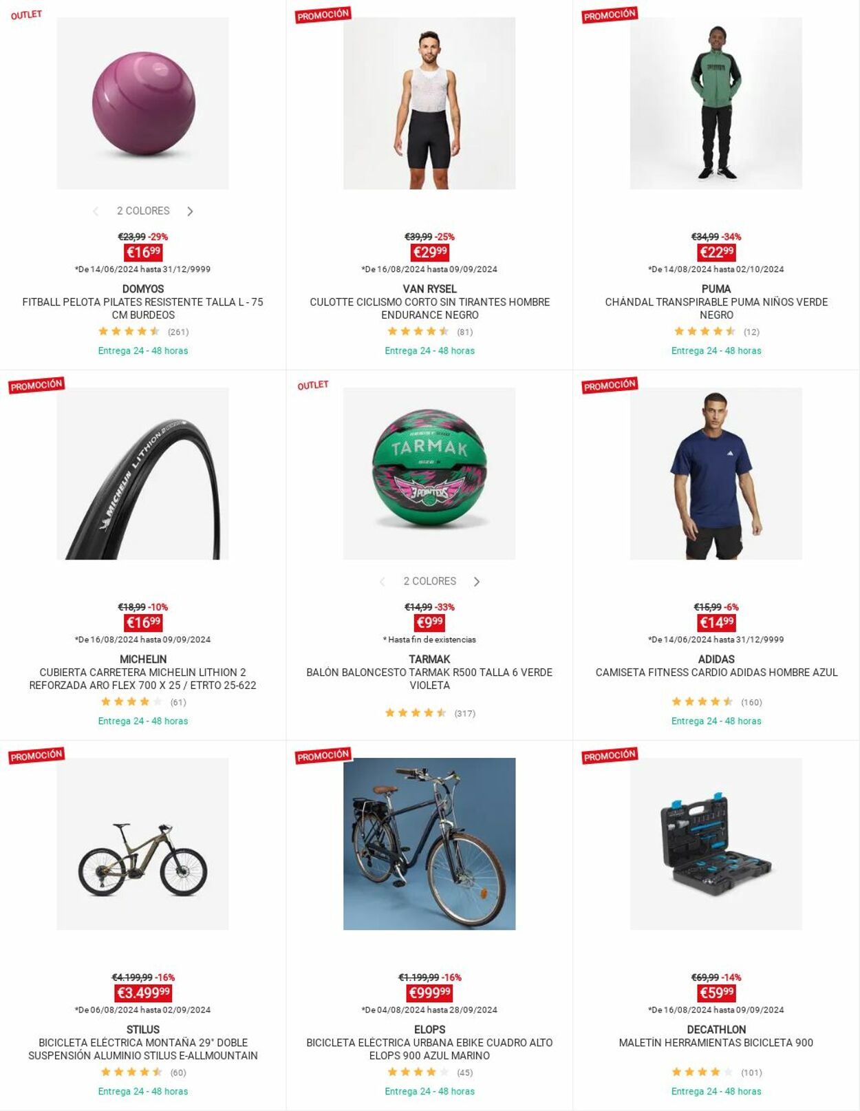 Folleto Decathlon 26.08.2024 - 01.09.2024