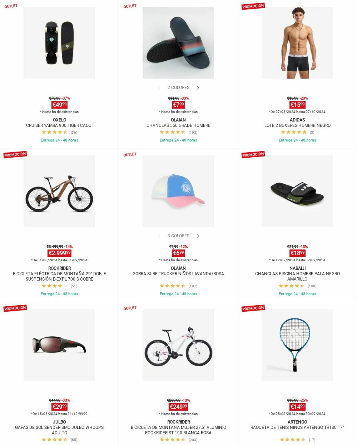 Folleto Decathlon 26.08.2024 - 01.09.2024