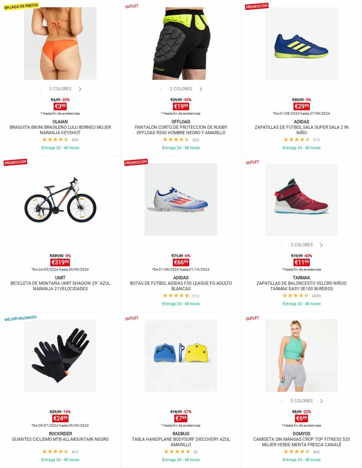 Folleto Decathlon 26.08.2024 - 01.09.2024