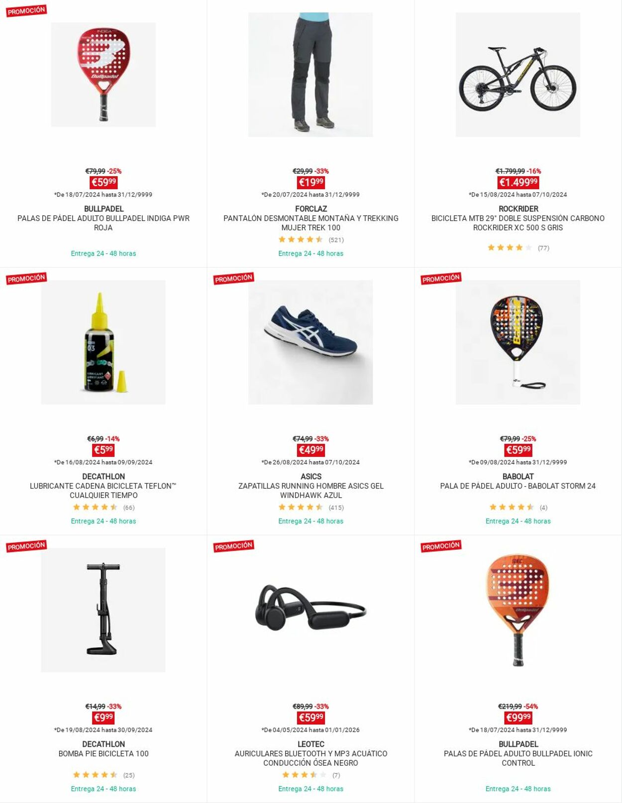 Folleto Decathlon 26.08.2024 - 01.09.2024