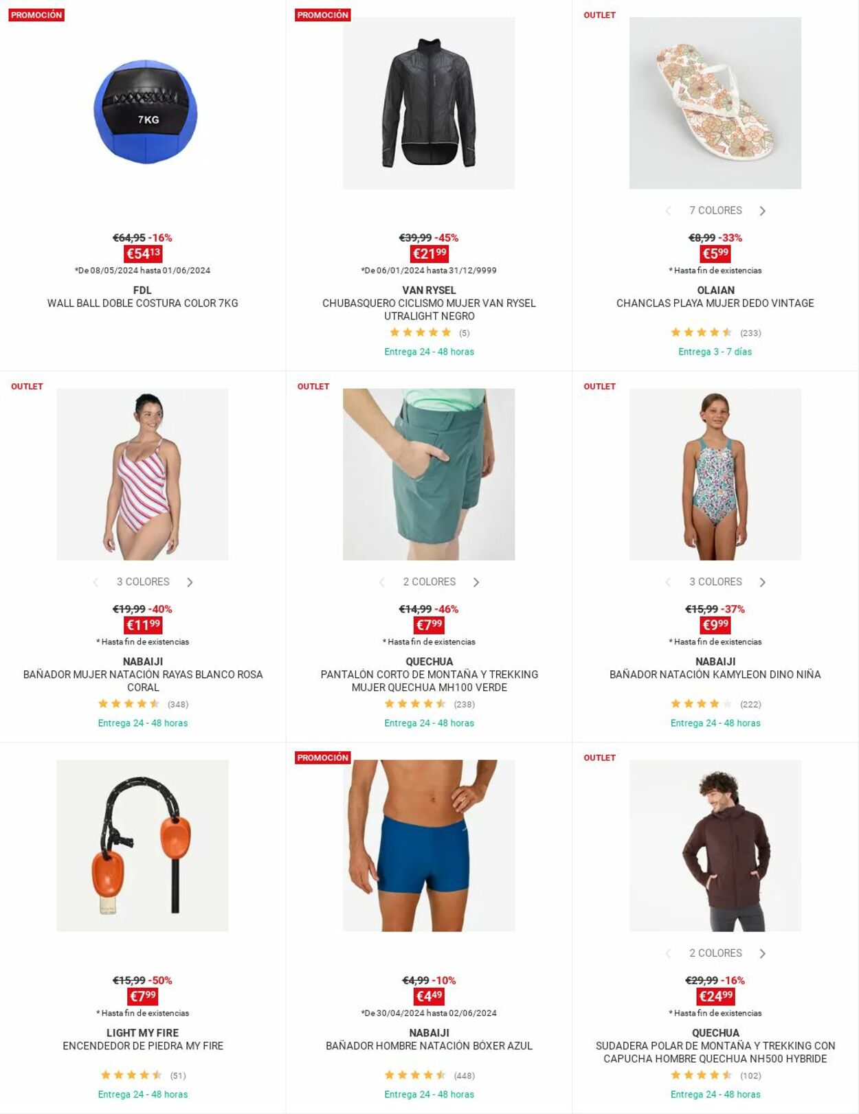 Folleto Decathlon 22.05.2024 - 05.06.2024