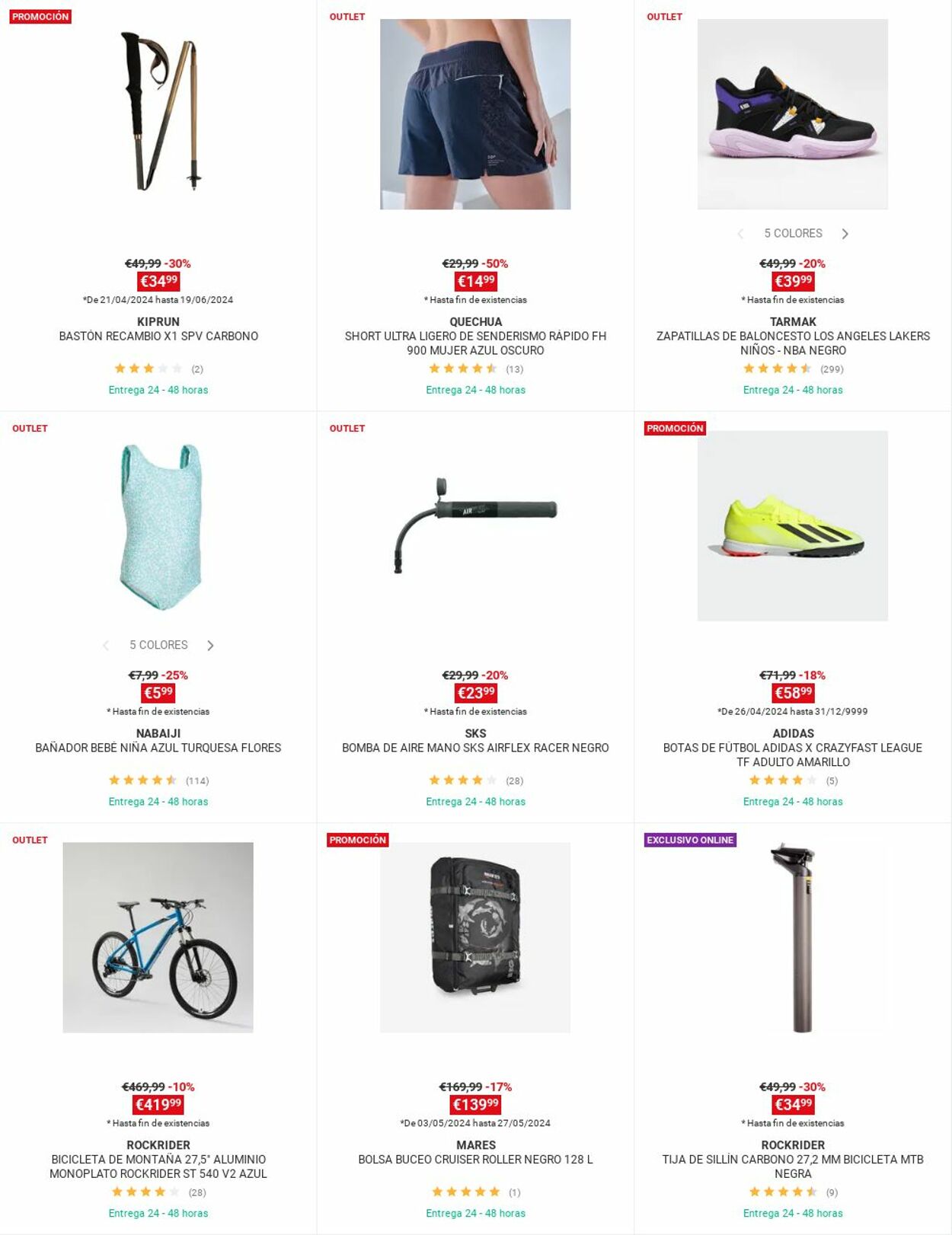 Folleto Decathlon 22.05.2024 - 05.06.2024