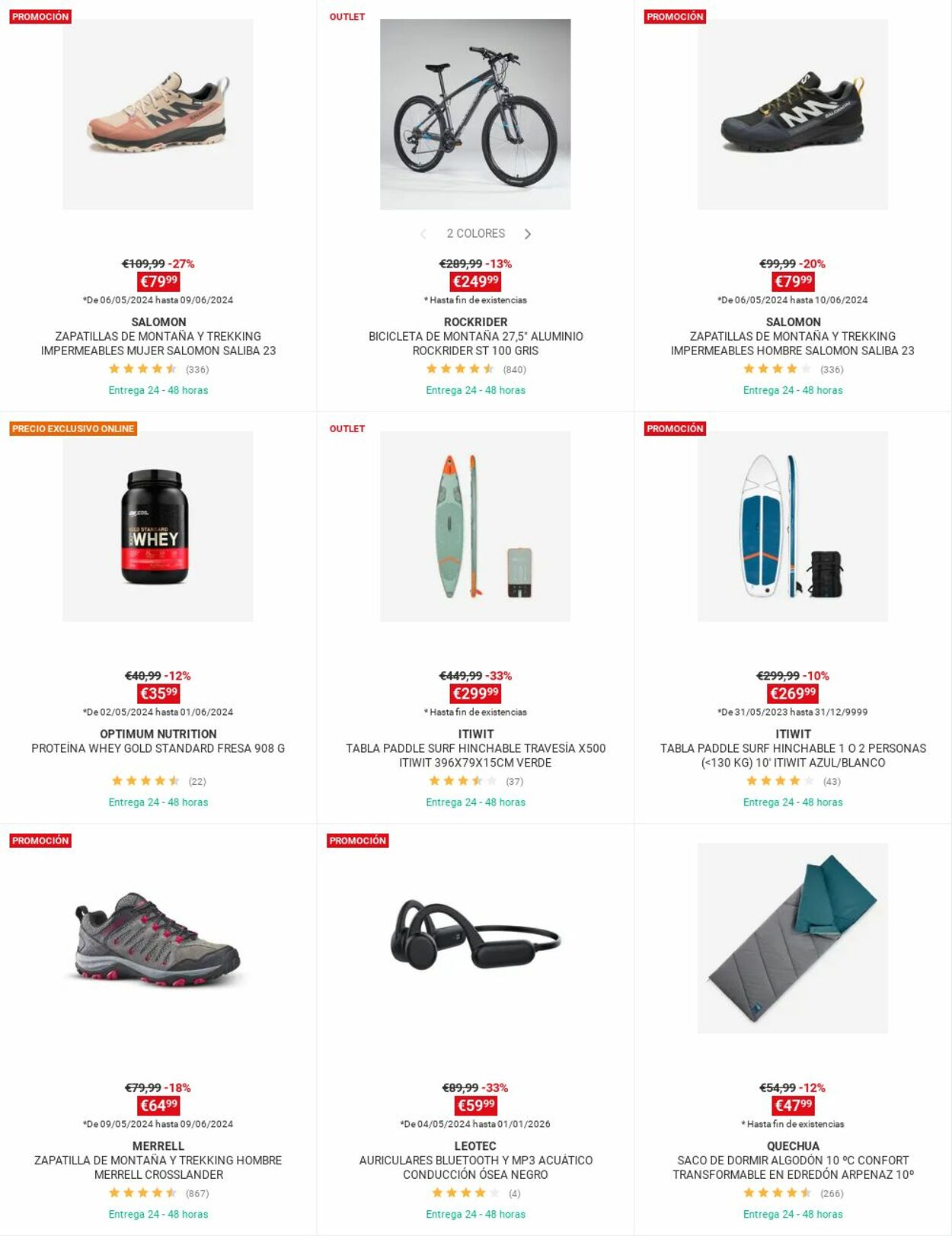 Folleto Decathlon 22.05.2024 - 05.06.2024