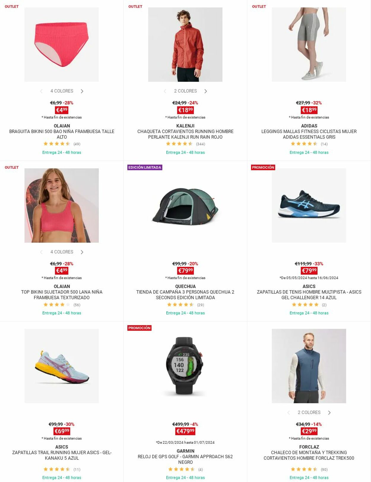 Folleto Decathlon 22.05.2024 - 05.06.2024