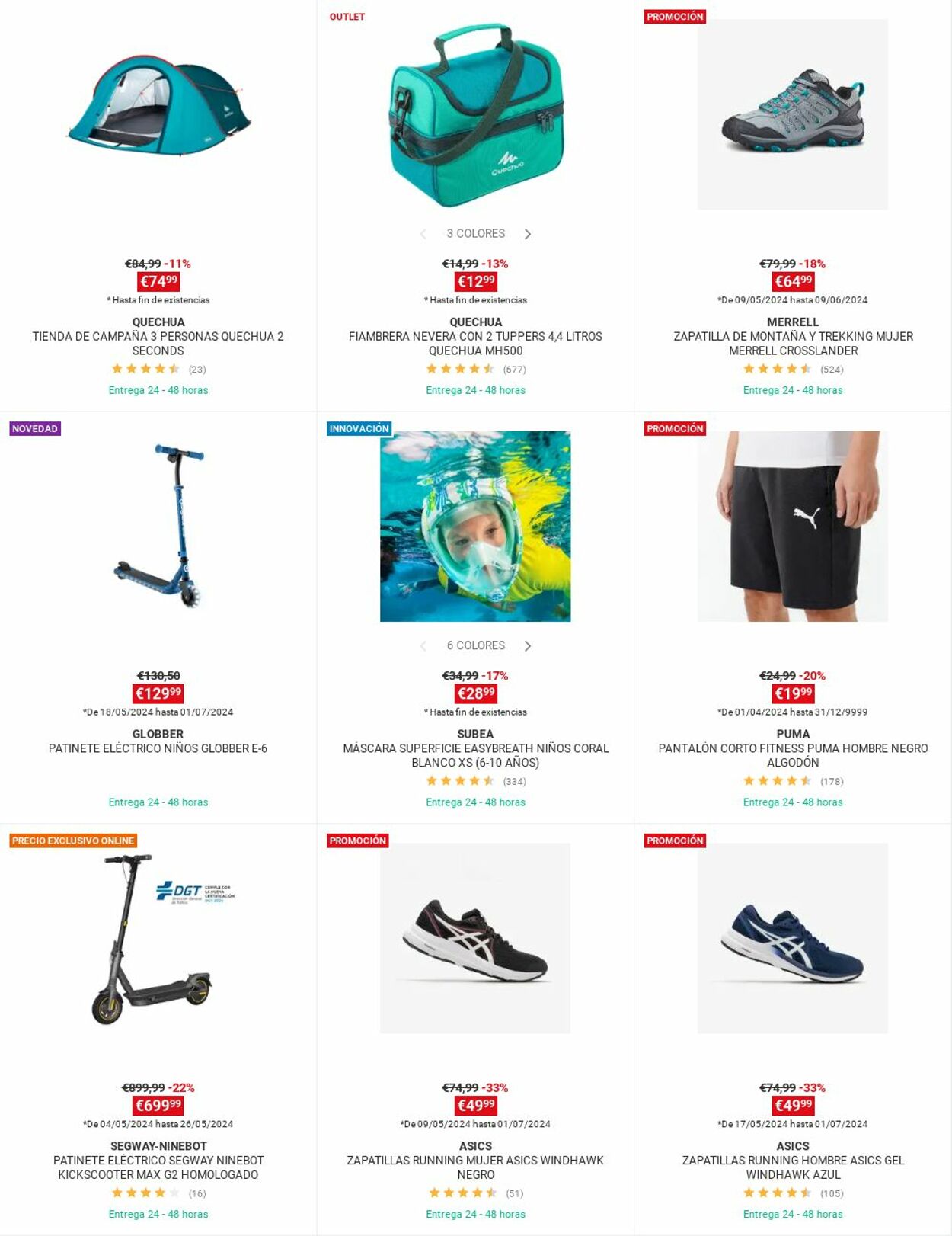 Folleto Decathlon 22.05.2024 - 05.06.2024