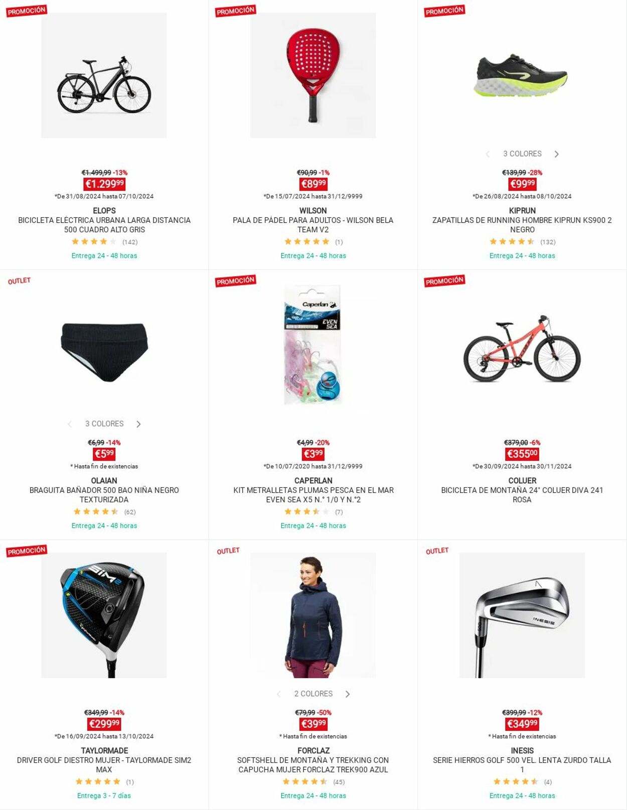 Folleto Decathlon 30.09.2024 - 06.10.2024