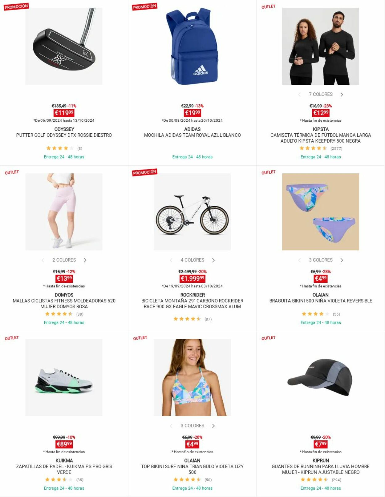 Folleto Decathlon 30.09.2024 - 06.10.2024