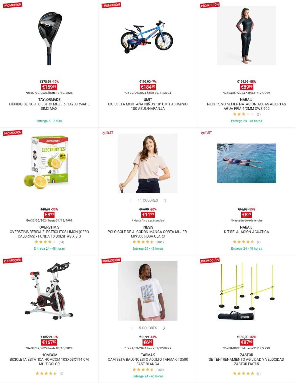 Folleto Decathlon 30.09.2024 - 06.10.2024