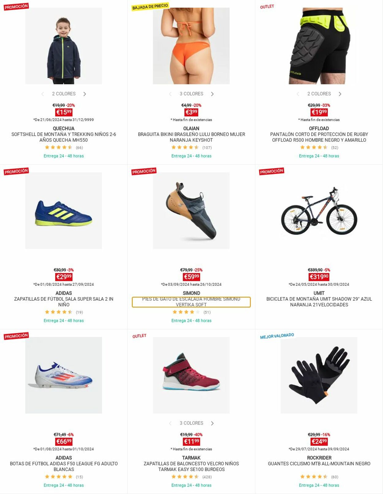 Folleto Decathlon 09.09.2024 - 15.09.2024