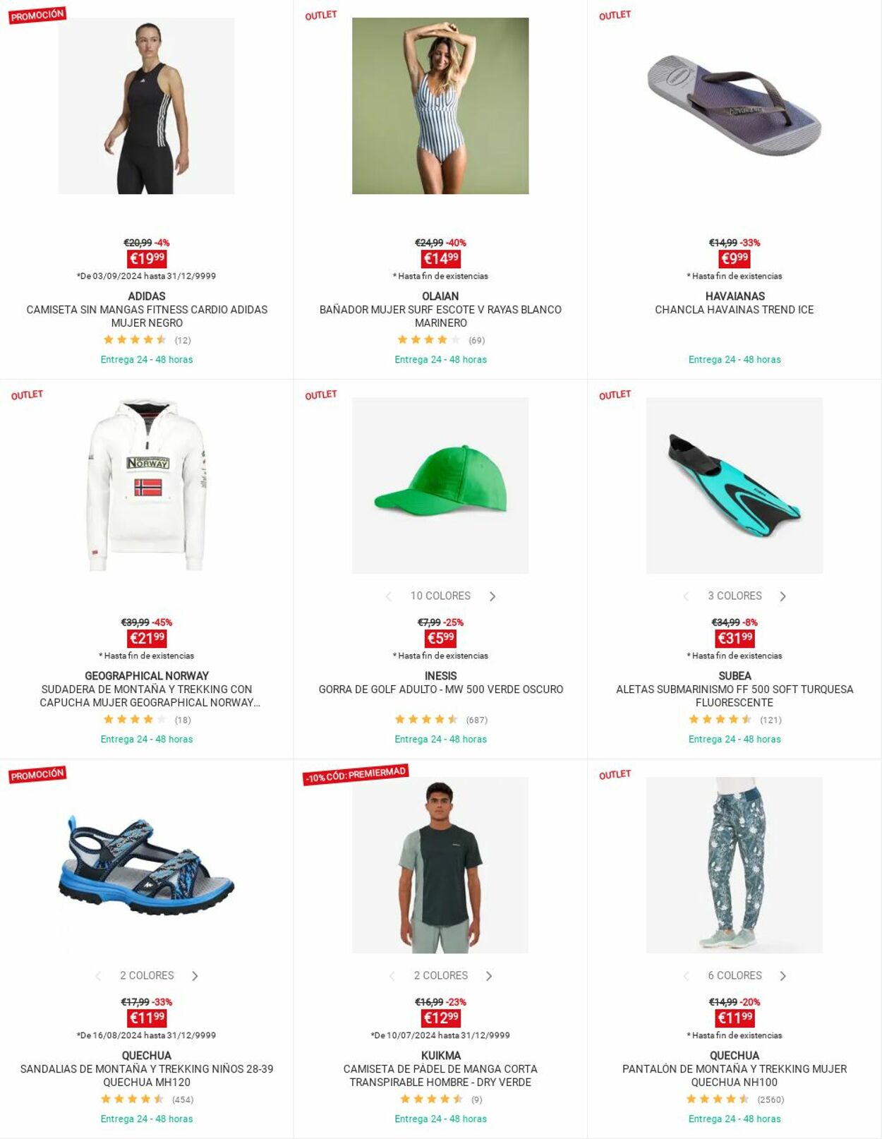 Folleto Decathlon 09.09.2024 - 15.09.2024