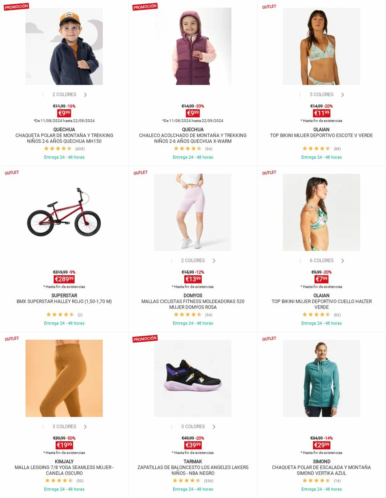 Folleto Decathlon 09.09.2024 - 15.09.2024