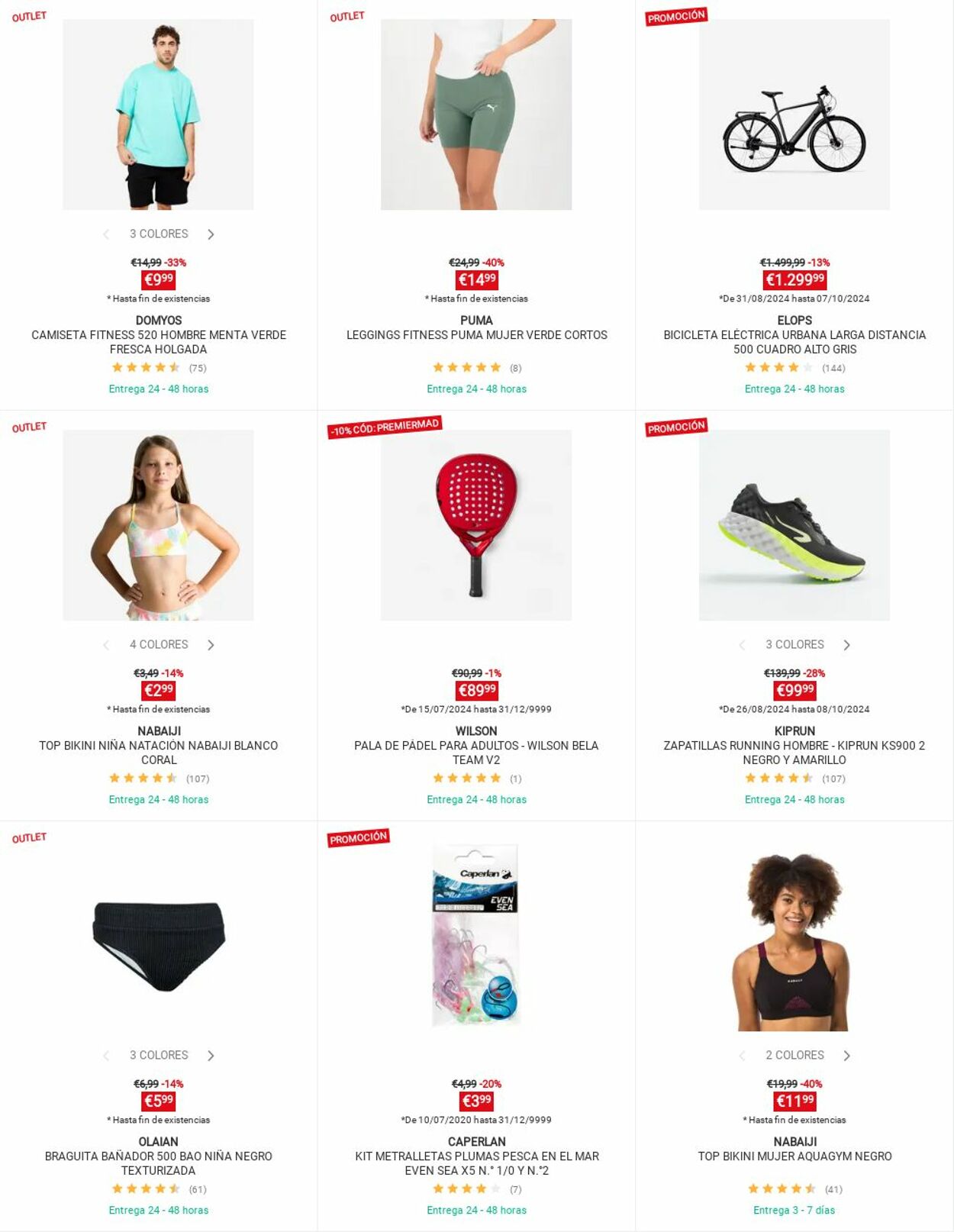 Folleto Decathlon 09.09.2024 - 15.09.2024