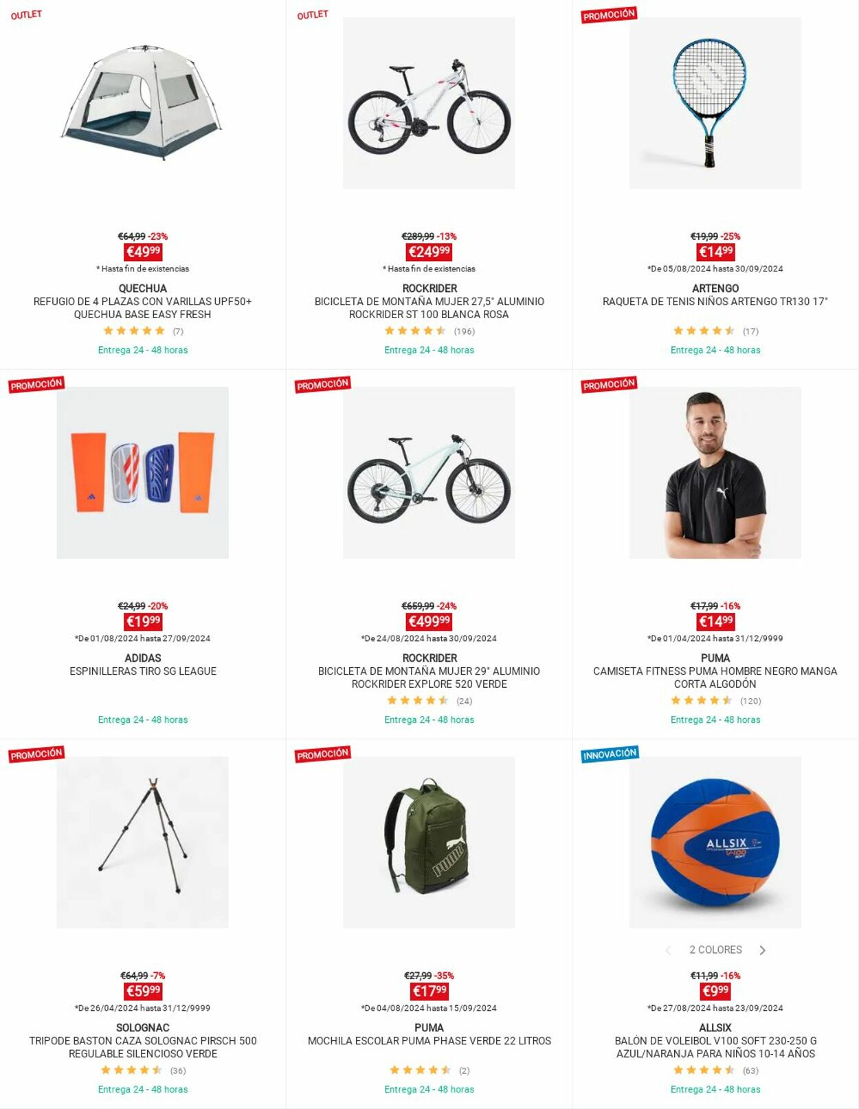 Folleto Decathlon 09.09.2024 - 15.09.2024