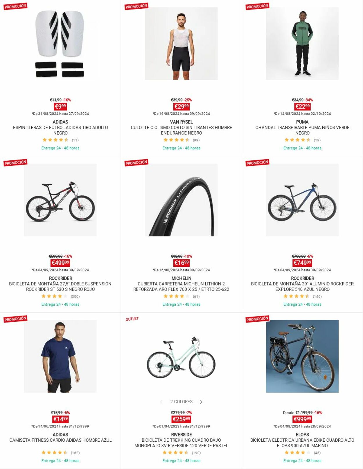 Folleto Decathlon 09.09.2024 - 15.09.2024