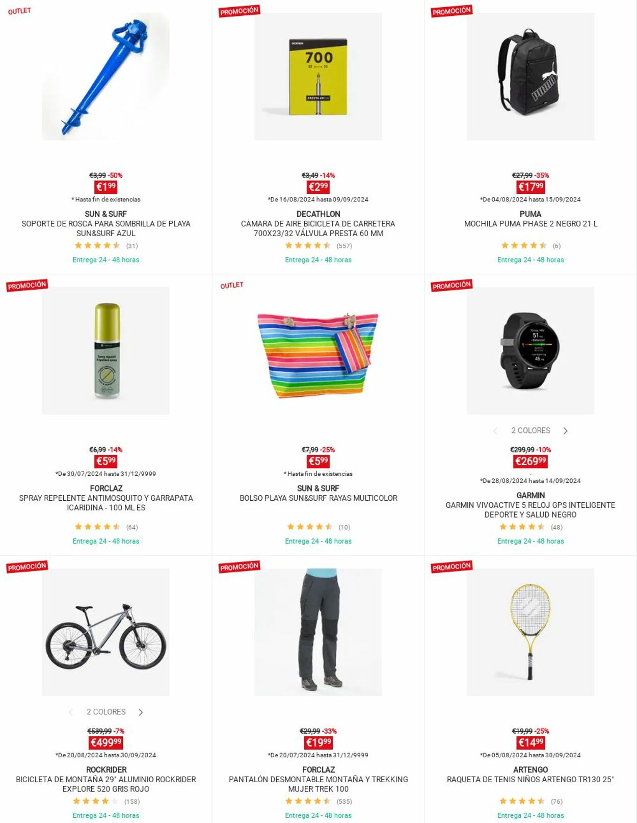 Folleto Decathlon 09.09.2024 - 15.09.2024