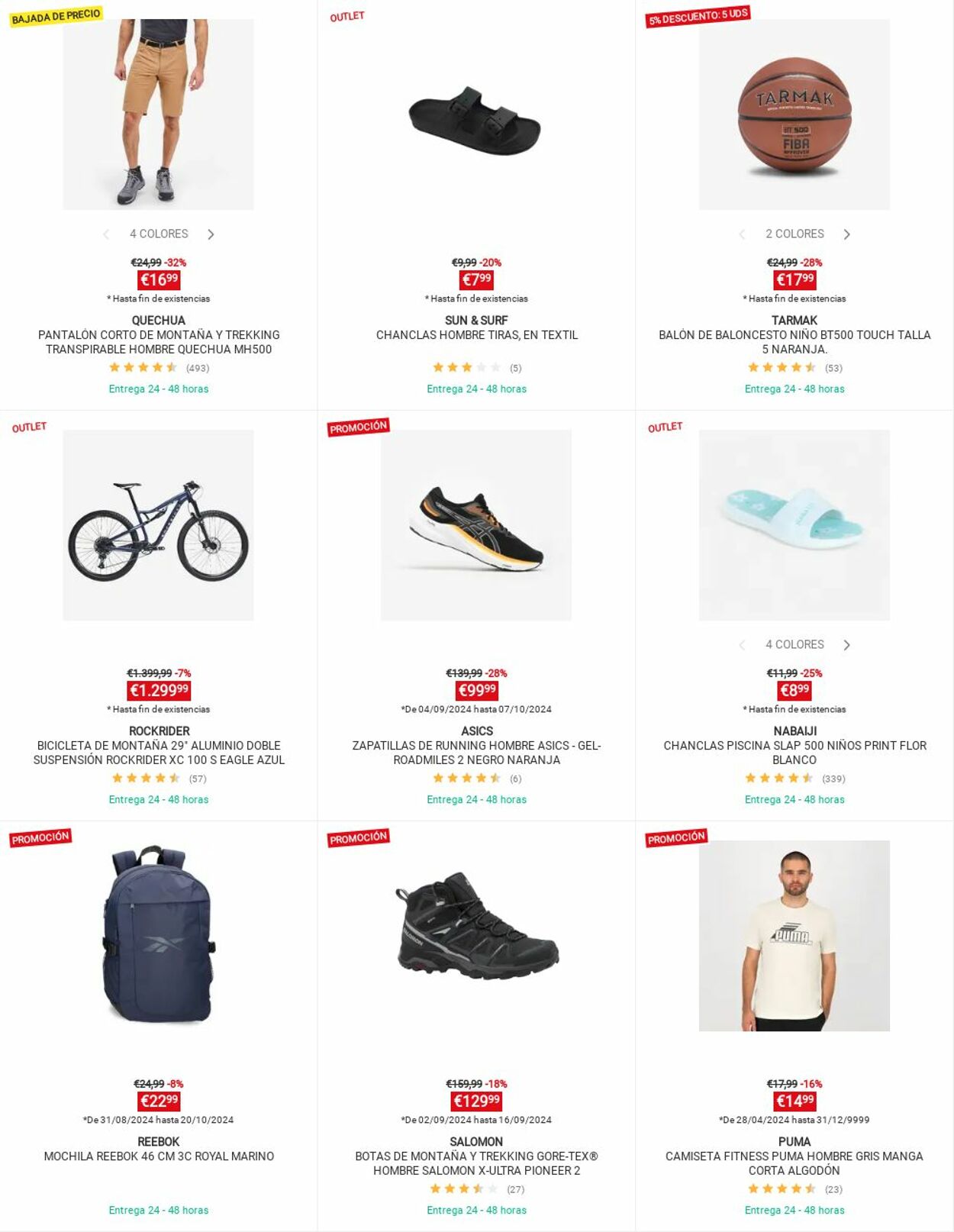 Folleto Decathlon 09.09.2024 - 15.09.2024