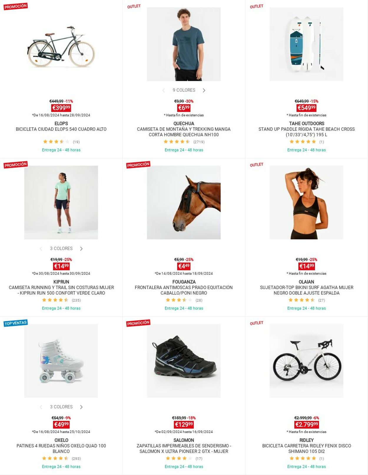 Folleto Decathlon 09.09.2024 - 15.09.2024